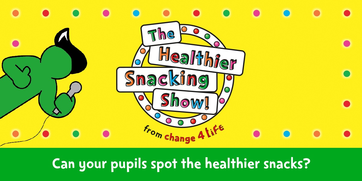 The Healthier Snacking Show from Change4Life logo