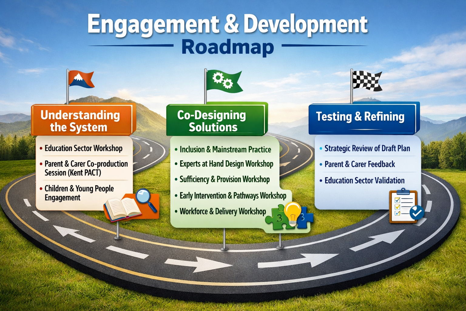 SEND Engagement and Development roadmap