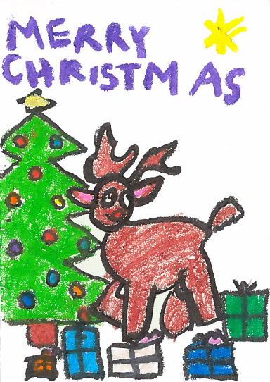 Last year's winner from Wrotham Road Primary school