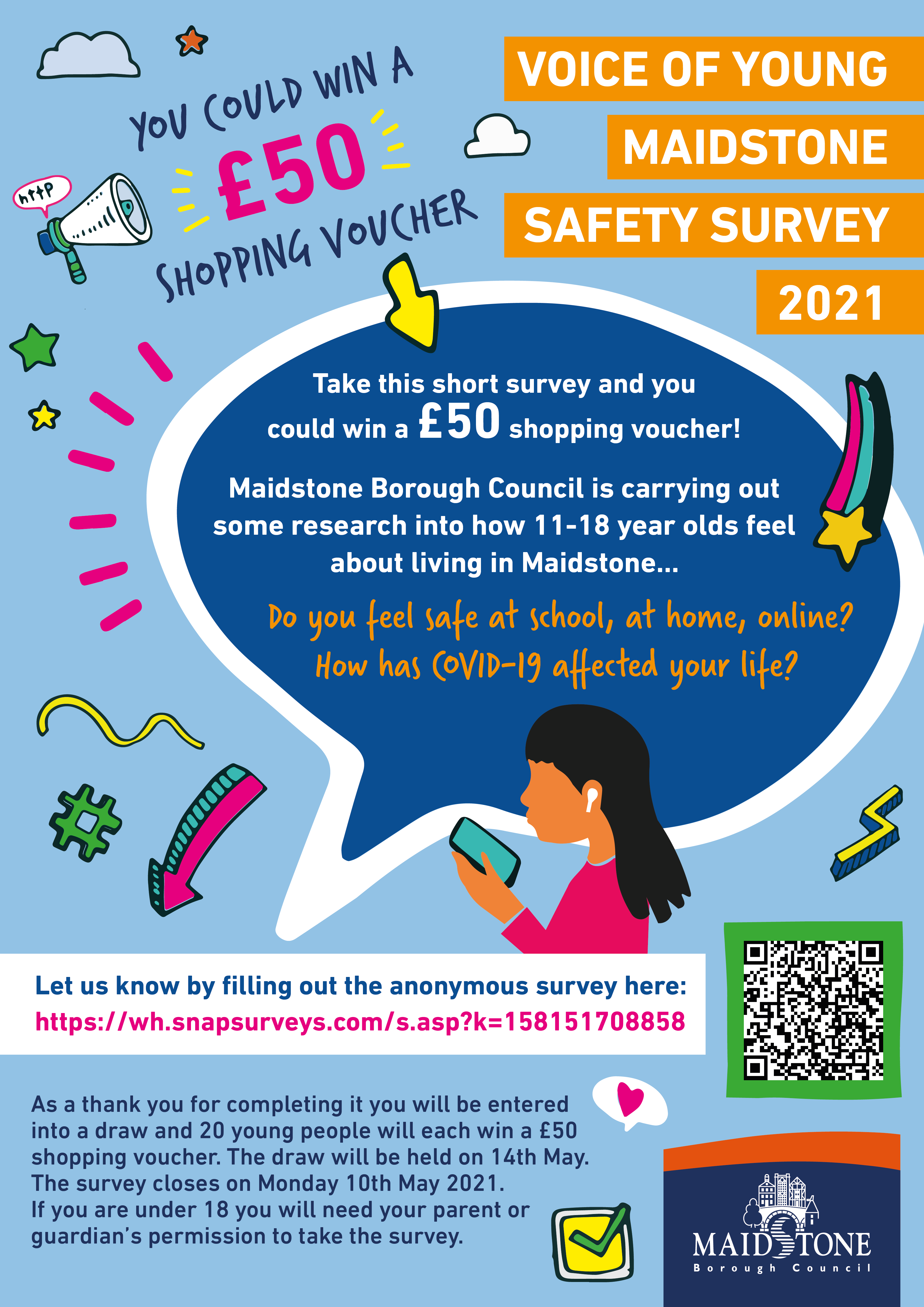 Voice of Young Maidstone safety survey image