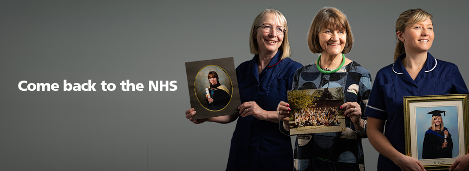 Come back to the NHS