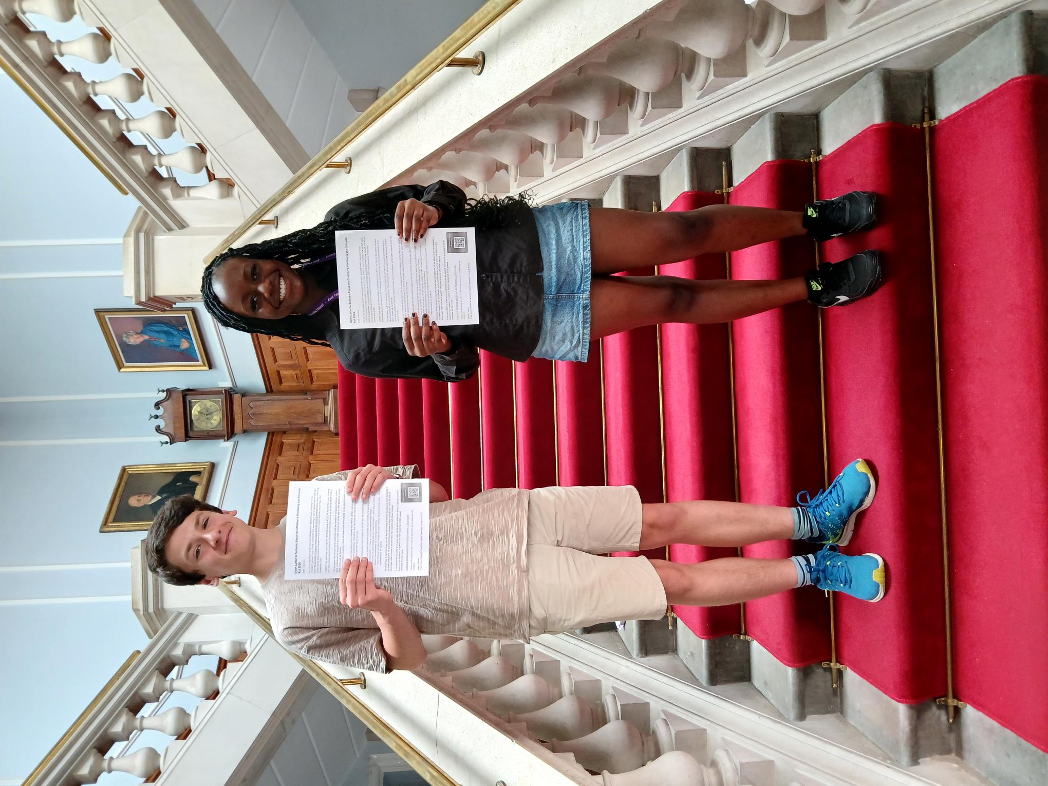 Chair and Vice Chair of the Free School Meals and Tackling Poverty Campaign group